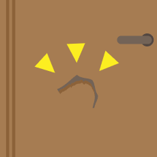 ドアや家具の剥がれを直したい